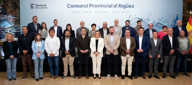 "El 1 de julio comenzaremos a escribir un proyecto de futuro para lograr que el conjunto de nuestra provincia cuente con los recursos hídricos necesarios y garantizar el bienestar en los 135 municipios", ha subrayado la presidenta Marta Barrachina