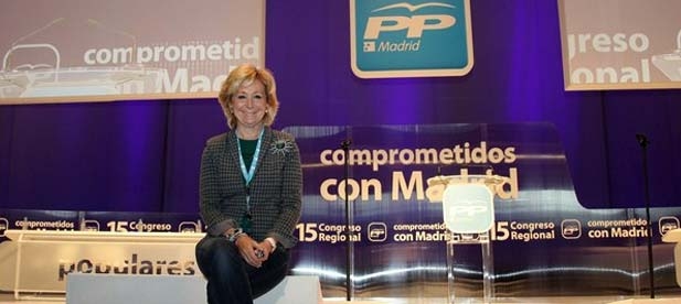 Esperanza Aguirre: &ldquo;Me entregar&eacute; con m&aacute;s ganas y fuerza de lo que he hecho hasta ahora&rdquo;