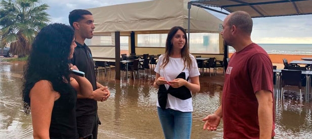 La portavoz del PP en Torreblanca, Tania Agut, reclamó avances en febrero ante un alcaldesa que se mofó de la petición. Este fin de semana varios negocios no han podido abrir por culpa del PSOE.
