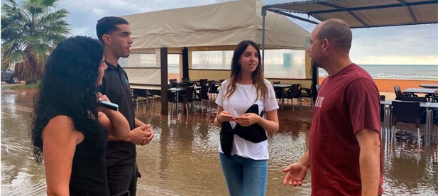 El pasado 17 de septiembre, las fuertes lluvias impidieron a muchos negocios prestar servicio a sus clientes por culpa de la falta de la inversión que sigue sin llegar.