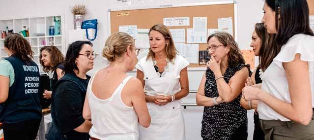 Carrasco destaca que la ampliación de la escuela de vacaciones facilita la conciliación familiar y laboral en Castellón
