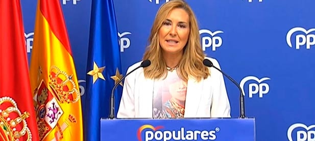 La vicesecretaria nacional de Organización del PP, Ana Beltrán