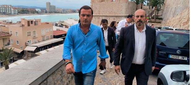 El alcalde de Peñíscola recibe al vicesecretario de Coordinación Autonómica y Local del PP nacional, así como senador por Madrid, Pedro Rollán, para trasladarle su preocupación por las urgencias que el Gobierno de Sánchez sigue si atender en la ciudad