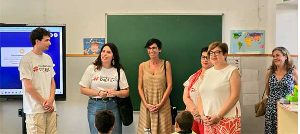 Financiado por la Fundación Cibervoluntarios con fondos Next Generation de la UE, el campamento digital ha permitido a niños de edades comprendidas entre los 9 y los 14 años conocer "las buenas competencias"