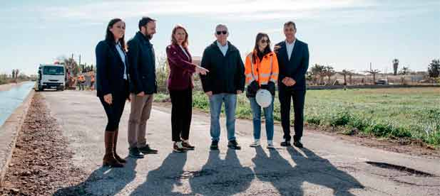 Carrasco destaca la mejora de la movilidad y seguridad en la Marjaler&iacute;a y critica a&ntilde;os de abandono del anterior gobierno