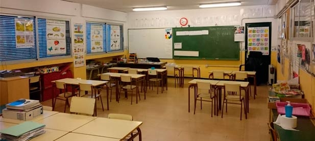 Los populares plantean crear un protocolo concreto que garantice la seguridad de todos de cara a cuando se tenga que retomar las clases 