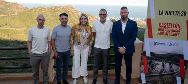 Marta Barrachina presenta junto a Kiko Garc&iacute;a, &lsquo;Purito&rsquo; Rodr&iacute;guez y &Aacute;ngel Vicioso las dos etapas de La Vuelta que &ldquo;exhibir&aacute;n el potencial ciclista del territorio&rdquo;