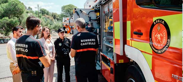 Begoña Carrasco destaca la preparación del dispositivo ante el riesgo extremo de incendios y apela a la responsabilidad ciudadana.