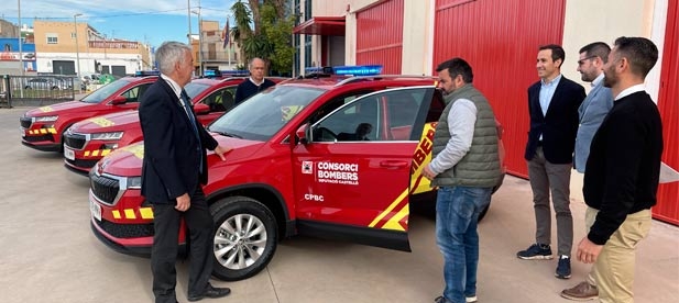 David Vicente: "Una de las líneas estratégicas que nos hemos marcado en el equipo de gobierno provincial que lidera la presidenta, Marta Barrachina, para esta legislatura, es dotar a los bomberos del consorcio de los mejores medios posibles"