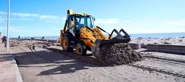 Los servicios t&eacute;cnicos municipales cifran en casi 600.000 euros los destrozos tan solo en el litoral de Burriana, con graves afectaciones en la zona de la Serratella y la desembocadura del r&iacute;o Anna