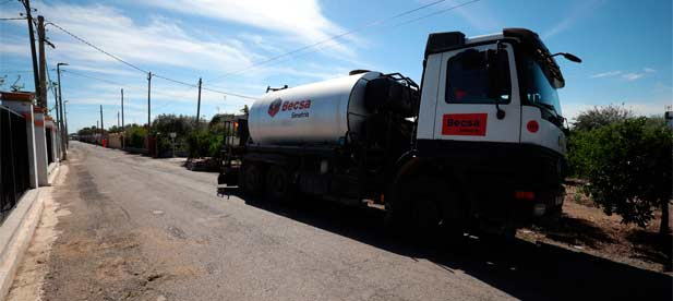 Las obras se centran en los tramos más deteriorados, con blandones o hundimientos, para garantizar una circulación más segura y cómoda.