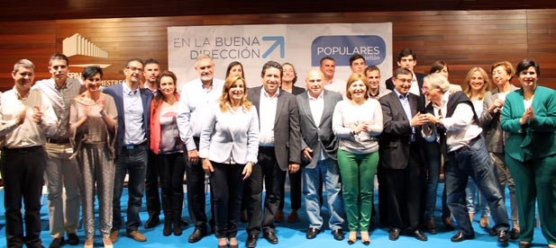  Isabel Bonig recuerda que el PP es el partido “que ha garantizado la sanidad, la educación, las pensiones y las prestaciones sociales”.