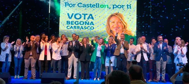 La candidata del Partido Popular a la Alcaldía de Castellón, Begoña Carrasco, ha presentado al equipo de hombres y mujeres que le acompañan para, desde el centro moderado, liderar el cambio que Castellón necesita.