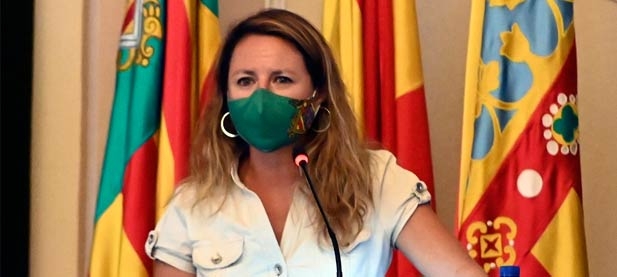 La portavoz del Partido Popular en el Ayuntamiento de Castellón, Begoña Carrasco, insiste en la necesidad de aumentar las plantillas de Policía Nacional y Local ante los datos alarmantes publicados por el Ministerio del Interior.