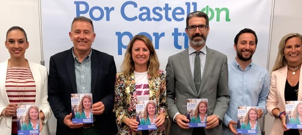 La candidata por el PP al Ayuntamiento de Castellón ha presentado esta mañana las 220 propuestas para la ciudad.