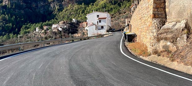 Tramo CV-176 Castillo de Villamalefa-Cedramán