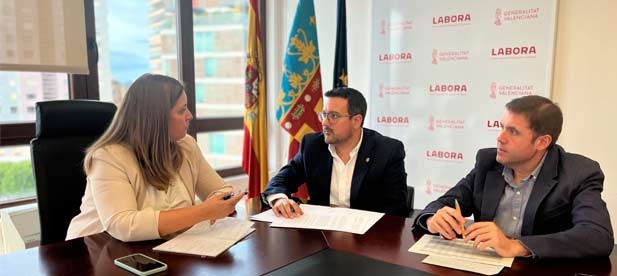 El líder del PP local se reunió en octubre con la directora general de Planificación y Servicios de Labora, Marisa Mezquita