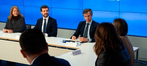 Reunión con consejeros de Agricultura del PP