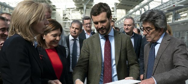 Casado: "Queremos que el sector cerámico pueda reforzarse puesto que ya está notando la desaceleración"
