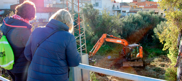  Cristián Ramírez supervisa obras asumidas por el Ayuntamiento de Castellón con una inversión de 112.000 euros para priorizar la seguridad ciudadana.