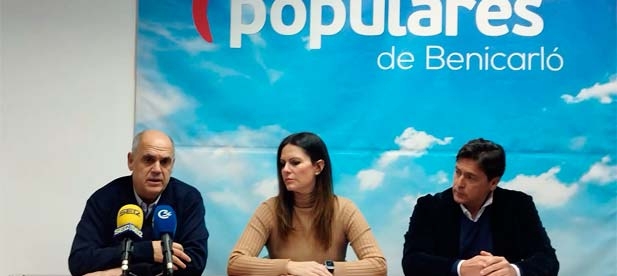 Junto a la diputada autonómica del PPCV, Beatriz Gascó, y el presidente local del PP de Benicarló, José Antonio Redorat, Cerdá apuesta por "una educación pública y de calidad" que solo es viable "si trabajamos.
