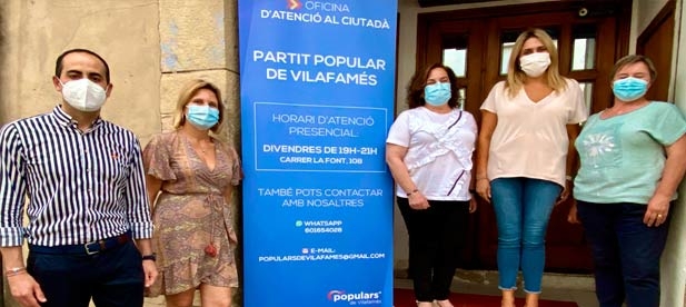  Marta Barrachina: “El PP está centrado en escuchar y ayudar a solucionar los problemas de los vecinos. Y estas oficinas que se están implantando por toda la provincia son un buen ejemplo”