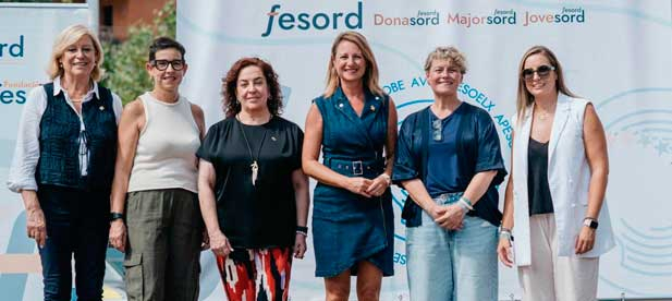 La presidenta de FESORD CV, Carolina Galiana ha resaltado que "la lengua de signos es un derecho humano y una garantía de igualdad que debe estar presente en todos los ámbitos de la sociedad"
