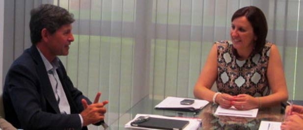 Bataller ha mostrado su satisfacción por la buena predisposición de la consellera “con las peticiones de la ciudad de Castellón”.