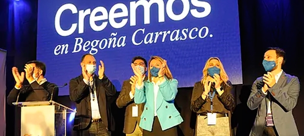 Begoña Carrasco reelegida presidenta local del PP de Castellón