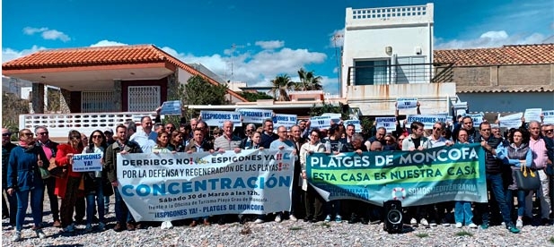 La presidenta provincial del PPCS y presidenta de la Diputación de Castellón logró el 26 de marzo un apoyo unánime para exigir al Gobierno de España inversiones frente a derribos.