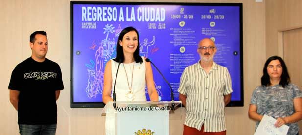 María España: "Es la mayor movilización cultural durante todo el año, con miles de personas abarrotando nuestras calles y plazas"