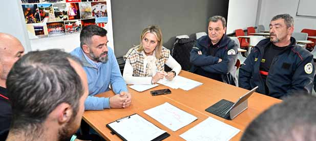 "Ante el temporal de fr&iacute;o y nieve previsto, tenemos dispuestos todos los recursos materiales y humanos necesarios para estar preparados y dar una respuesta r&aacute;pida ante cualquier incidencia", ha subrayado la dirigente provincial