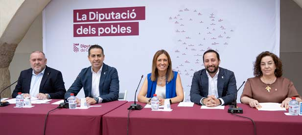 El Plan Diputació Impulsa, junto a los fondos de cooperación, consolida inversiones clave: “Hacer de esta casa la Diputació dels Pobles es un reto ya conseguido”, afirma Héctor Folgado.