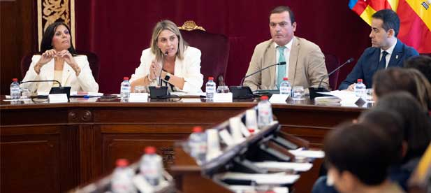 El pleno en su conjunto, a través de una Declaración Institucional, defiende un programa de detección precoz del cáncer de mama igualitario y accesible en toda la provincia