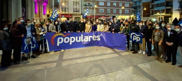 En el PP "estamos comprometidos con el trabajo que permita el cambio del modelo de financiación socialista que nos castiga cada día".