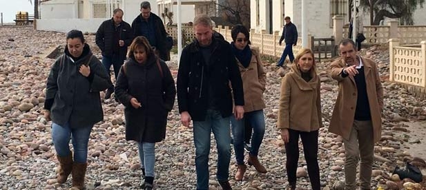 Alós: "Todas las administraciones, pero sobre todo el Estado, debemos actuar de urgencia para reparar el temporal y poner en marcha ya un plan de futuro definitivo"