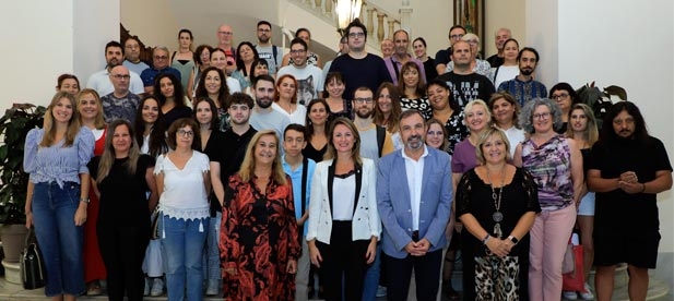 Carrasco: "Es muy importante sumar talento pero, sobre todo, ganas. Vamos a ser exigentes porque pensamos que esta va a ser una buena oportunidad para que, al acabar este año, os incorporéis al mercado laboral”