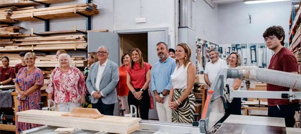 Carrasco también ha mencionado de manera especial "los cursos de Formación a la Carta, que ofrecemos gracias a la colaboración público-privada.