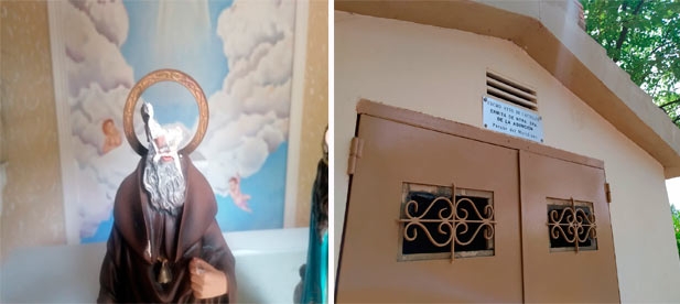 Toledo: "La ermita de Nuestra Señora de la Asunción, hoy sigue con las ventanas rotas, sin la cruz que la identifica y sin la imagen de la Virgen que sufrió daños importantes tras los últimos actos vandálicos y todavía no ha sido restaurada"