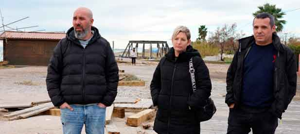 De las cuatro escolleras previstas para la playa de Almenara, el Gobierno de Espa&ntilde;a solo ha ejecutado la mitad. El resultado es una playa incapaz de frenar el embate del oleaje. &ldquo;Hay que actuar con car&aacute;cter integral, desde Castell&oacute;n a Sagunto&rdquo;