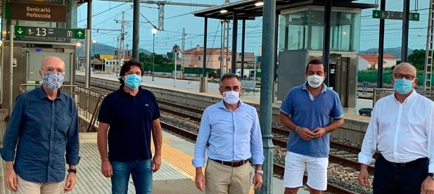 Los populares denuncian los constantes castigos del PSOE a la provincia tras eliminar ocho trenes de ida y ocho trenes de vuelta cada día de Vinaròs a Castellón
