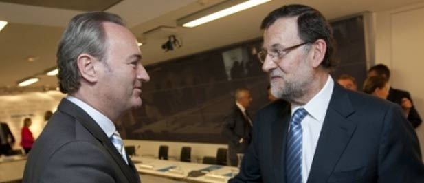 Alberto Fabra ha asistido hoy a la reuni&oacute;n del Comit&eacute; Ejecutivo Nacional del PP