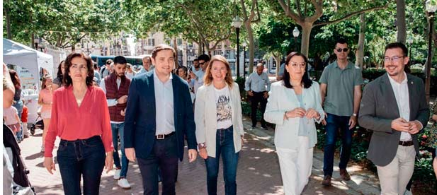 Castellón ha celebrado el Festival de la Familia con la participación de la alcaldesa, Begoña Carrasco