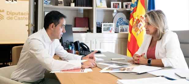 Marta Barrachina destaca el compromiso de la Diputaci&oacute;n de Castell&oacute;n para garantizar el suministro de agua potable y seguir mejorando las infraestructuras h&iacute;dricas en toda la provincia.