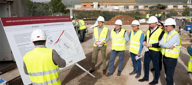 Folgado: "Desde el equipo de Gobierno Provincial seguimos con nuestra hoja de ruta marcada por atender las demandas de nuestros municipios, sobre todo los más pequeños, y garantizarles infraestructuras tan necesarias como son las depuradoras"