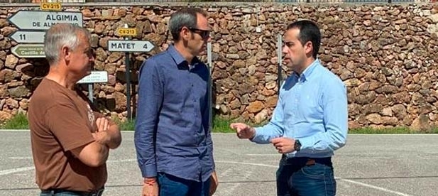 Folgado resalta el compromiso de la presidenta de la Diputación, Marta Barrachina, de "actuar en los municipios de la provincia que así lo requieran para ver la situación en la que se encuentran y atender sus reivindicaciones"