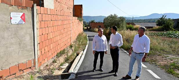 Localidades de esta comarca reciben inversiones en carreteras, depuración, abastecimiento y conciliación familiar y bienestar social.