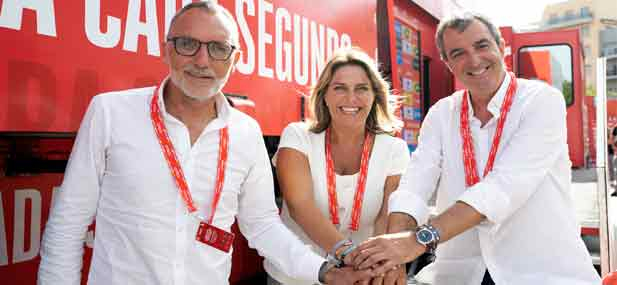 "Hemos contado en la primera etapa en nuestra provincia con un gran aliciente, el tramo in&eacute;dito de 'sterrato' (camino de tierra) en El Bartolo", destaca la presidenta del Gobierno Provincial