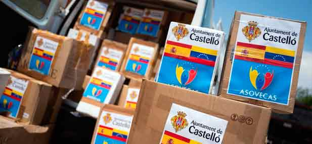 La solidaridad de los castellonenses ha permitido reunir 24.000 kilos de alimentos no perecederos y productos de primera necesidad para las personas afectadas por los terremotos