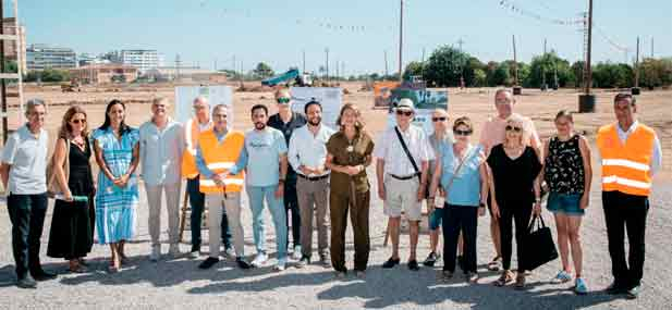Carrasco: "Censal Parc ya est&aacute; en marcha. Despu&eacute;s de m&aacute;s de 30 a&ntilde;os, comienza a hacerse realidad un proyecto de ciudad que no solo disfrutar&aacute;n los vecinos de Censal, sino todos los castellonenses"